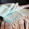 Rebozo Scarf Emma Mint baby carrier and Rebozo massage pic.1