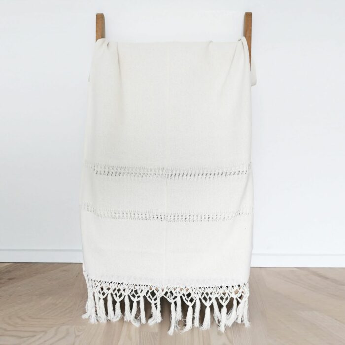 Rebozo Scarf Leo Creme Baby carrier and Rebozo massage pic.3
