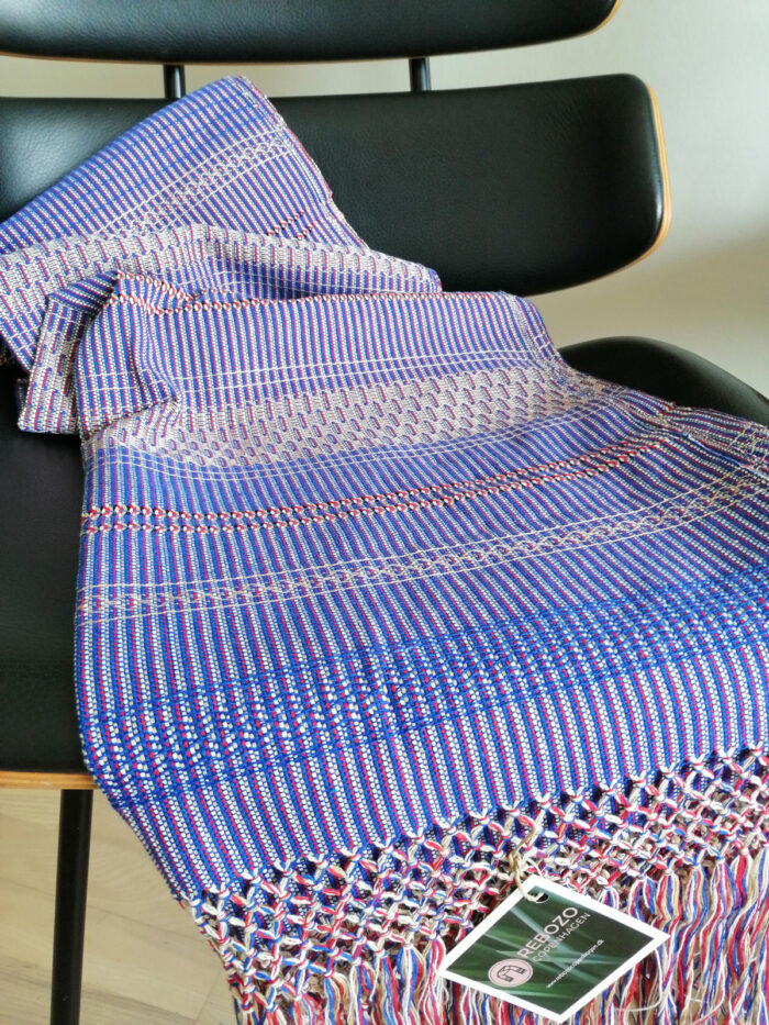 Rebozo Scarf Amaya Blue Baby Carrier and Rebozo massage p.3