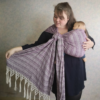 Rebozo Emma Purple Coral slynge til at bære baby