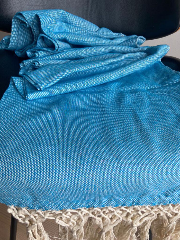 Rebozo Torklæde Oscar Turquoise Vikle og Rebozo massage pic.1