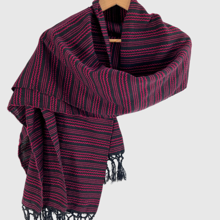 Rebozo Scarf Maria Red baby carrier and Rebozo massage pic.14