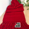 Rebozo Scarf Marie Red Baby carrier and Rebozo massage pic.1