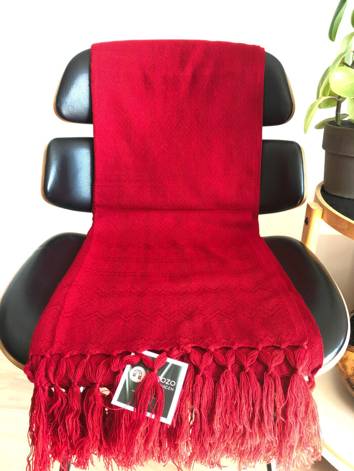 Rebozo Scarf Marie Red Baby carrier and Rebozo massage.2
