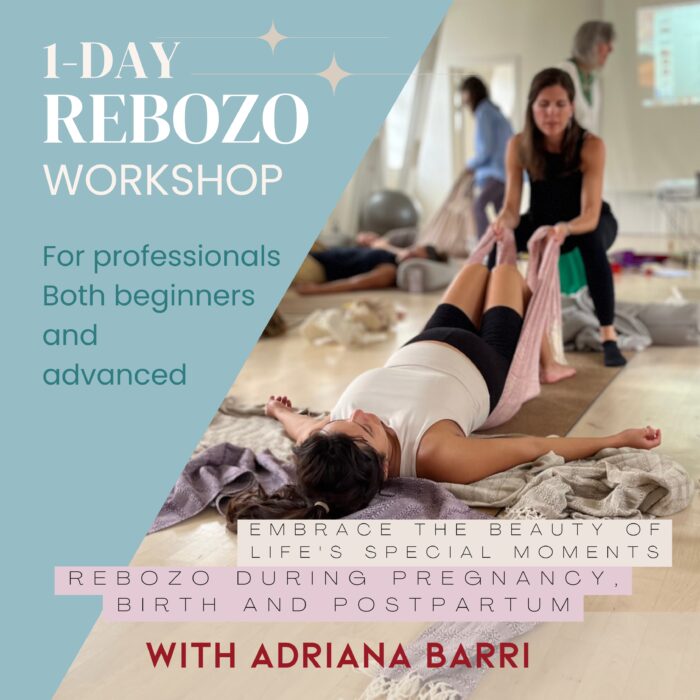 One day rebozo workshop - during pregnancy, birth and postpartum